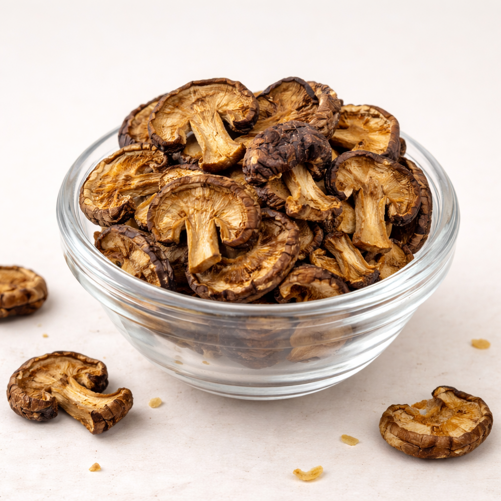 Dehydrated Mushroom