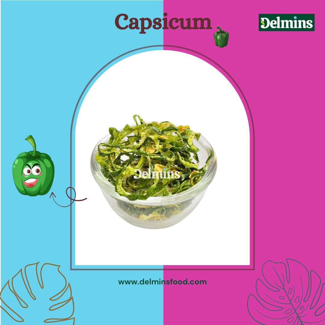 Dehydrated Capsicum