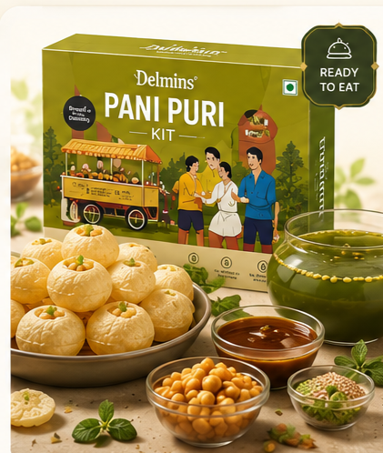 Ready To Eat Pani Puri Kit